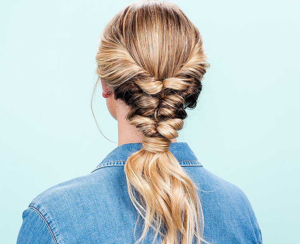 Braided Halo® Hairstyle: Easy Updo for Long Hair - Luxy® Hair