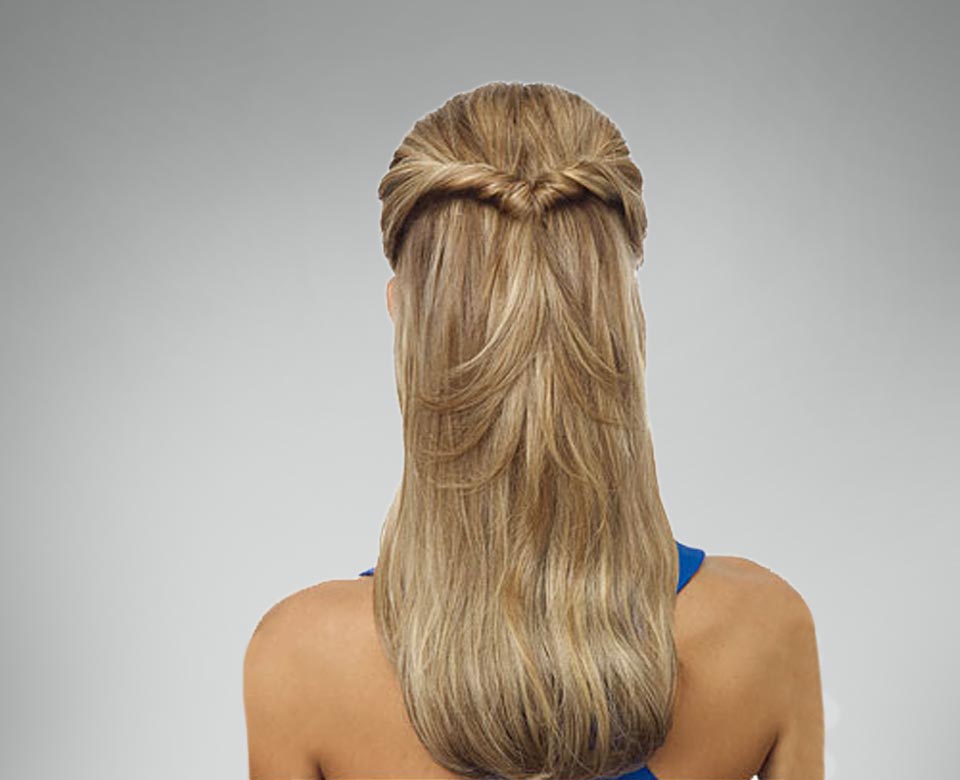 Have you tried a Bow Tie Bun with a Topsy Tail? It's SO easy! ❤️ #hair... |  TikTok